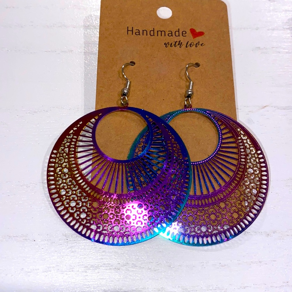 Metal Dangle Earrings